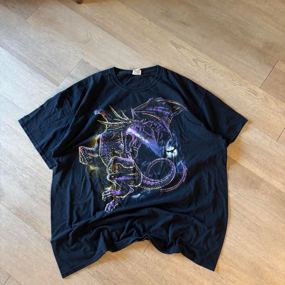 Jerzees Men's Black T-shirt